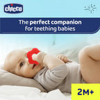 Teether Supersoft Star 2M+ 2Pc Red & Green