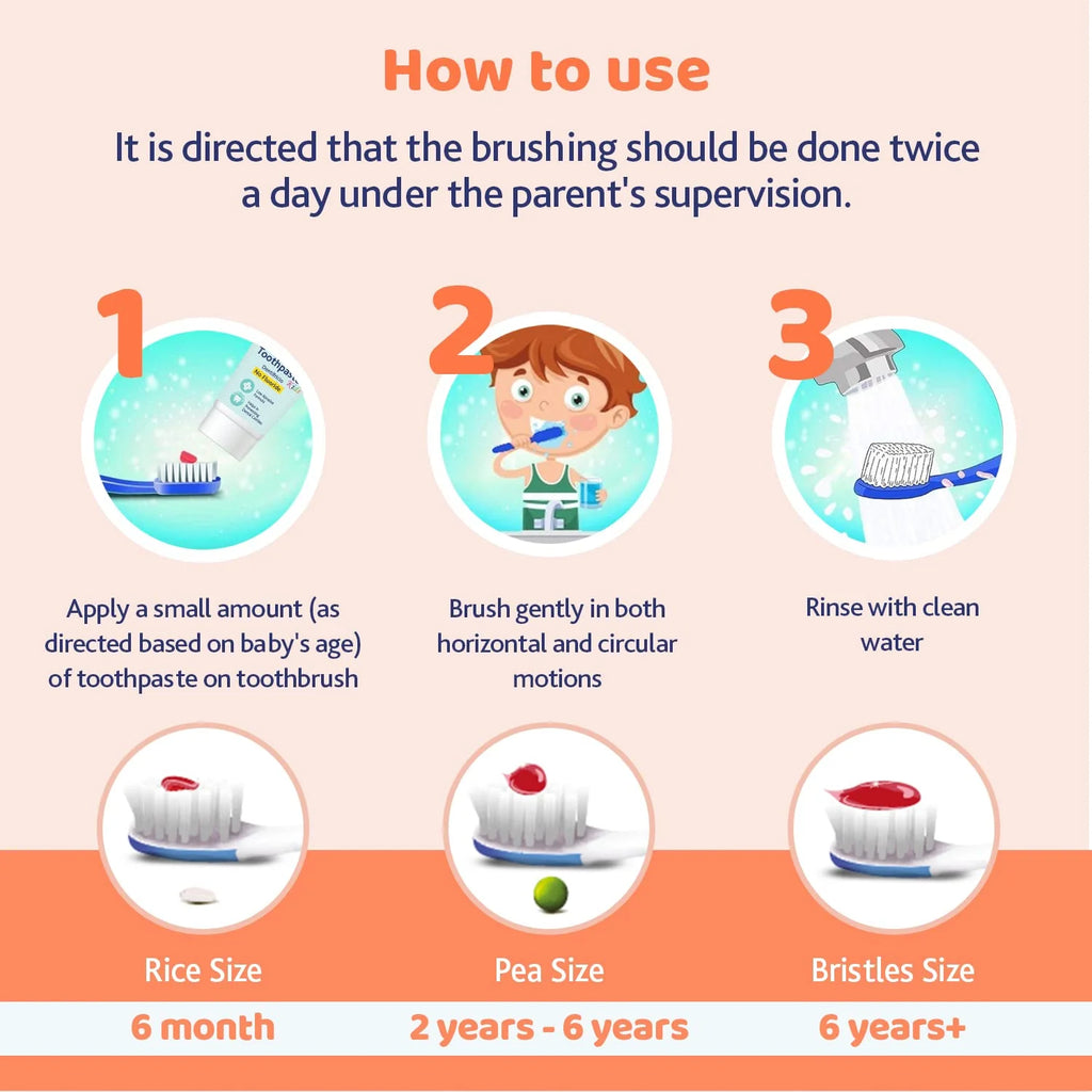 Toothbrush Orange 3Y to 8Y