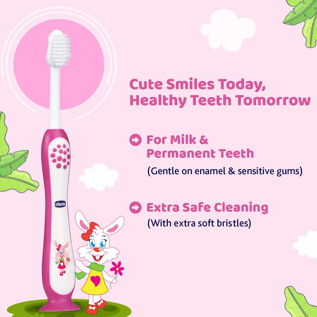 Toothbrush Pink 3Y to 8Y