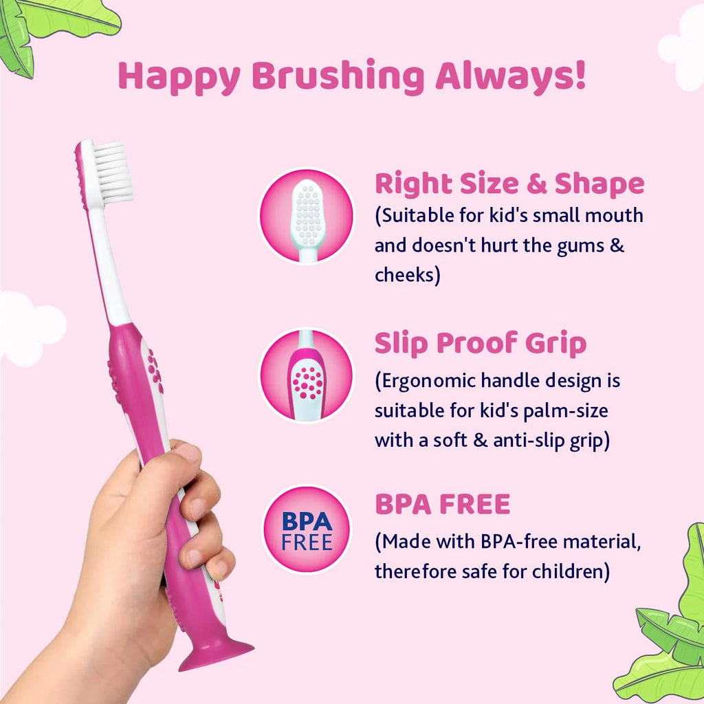 Toothbrush Pink 3Y to 8Y