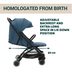 Trolleyme Stroller Calypso Blue