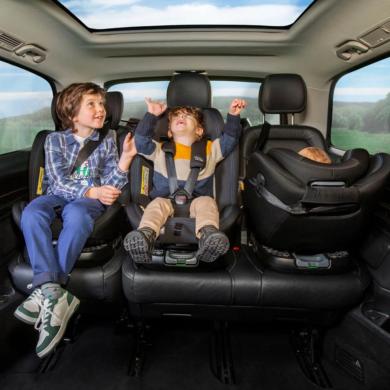 Unico Evo I Size Baby Car Seat Black
