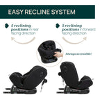 Unico Evo I Size Baby Car Seat Black