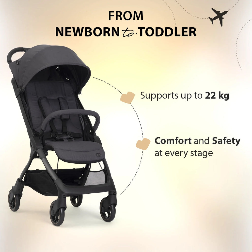 Chicco We 2 Stroller Ebony