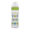 Well Being Medium Flow Baby Bottle 250ml  2M+ Green
