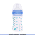 Well Being Slow Flow Baby Bottle 150ml 0M+ Blue