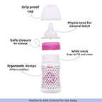 Well Being Slow Flow Baby Bottle 150ml 0M+ Pink