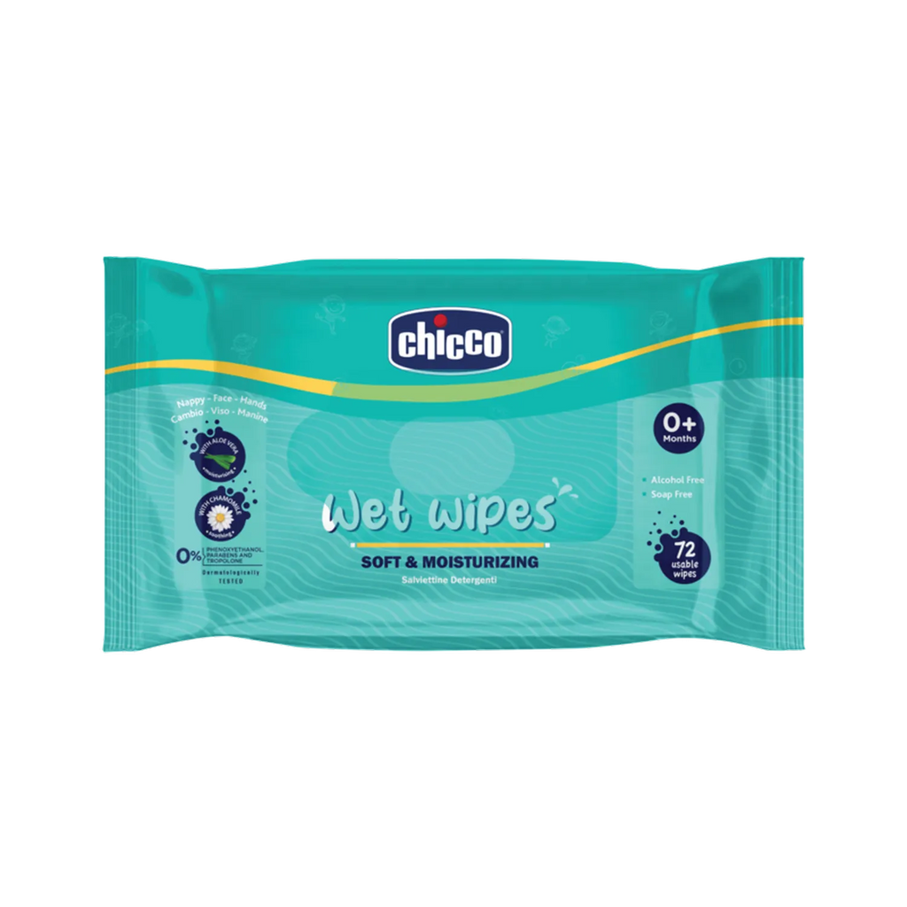 Wet Wipes Sticker Pack of 1 72 Pcs