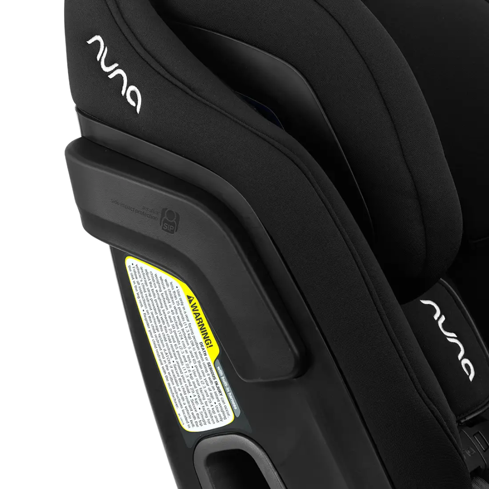 Nuna Exec-Baby Car Seat-Convertible (Front & Rear Facing)-Aeroflex Side Impact Protection System-For 0M+ (Upto 55Kg) - Caviar