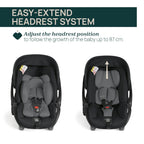 First-Seat Recline 2 Black Satin