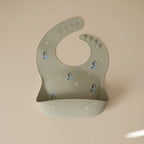 Bluey x Mushie Silicone Baby Bib