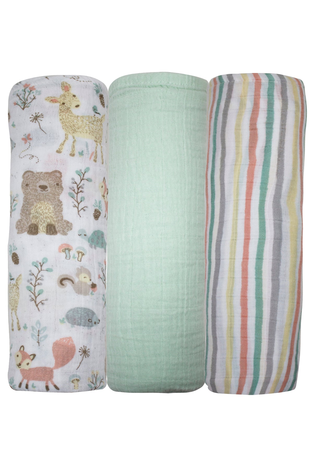 Abracadabra Swaddles (Set of 3) Bambi & Friends