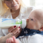 Dr. Brown's Natural Flow Anti-Colic Options+ Wide Neck Glass Baby Bottle, with Level 1 Slow Flow Nipple 270ml