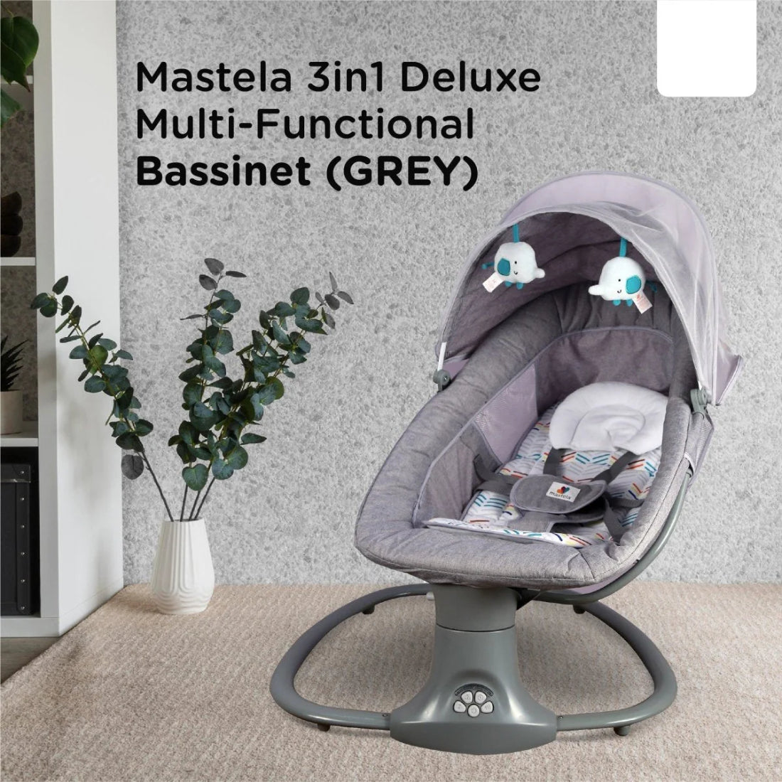 Mastela Deluxe 3 in 1 Multi Function Swing