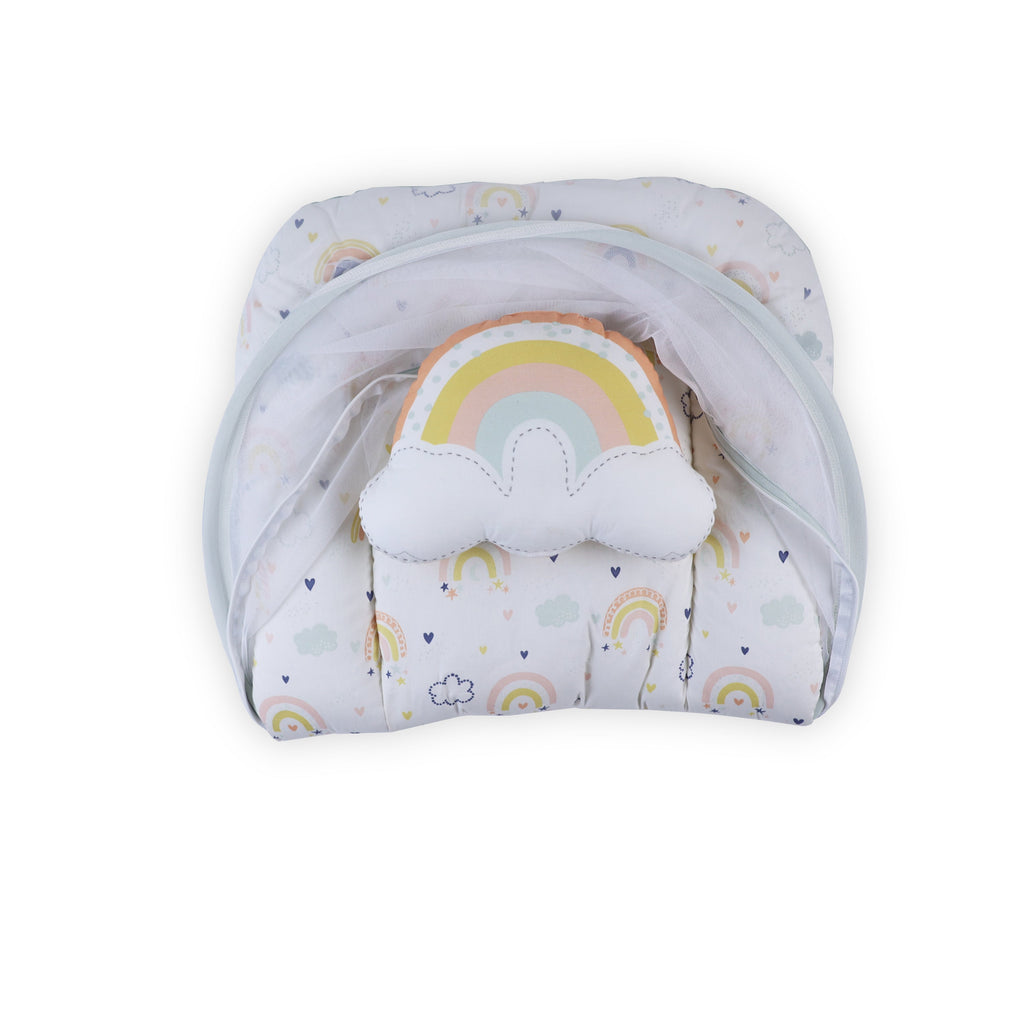 Abracadabra Gadda Set with Mosquito Net - Rainbow