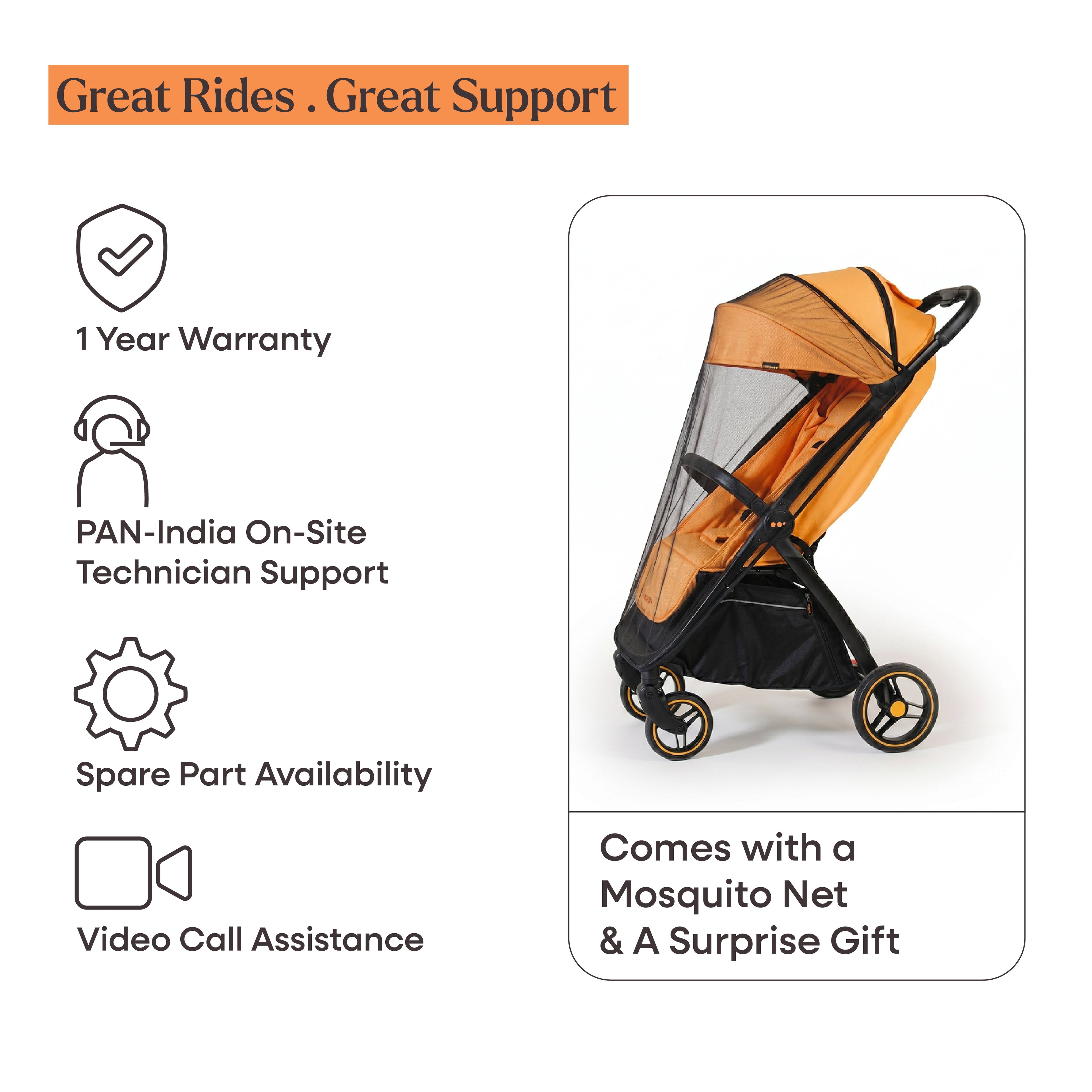 Loopie Hop | Baby Stroller