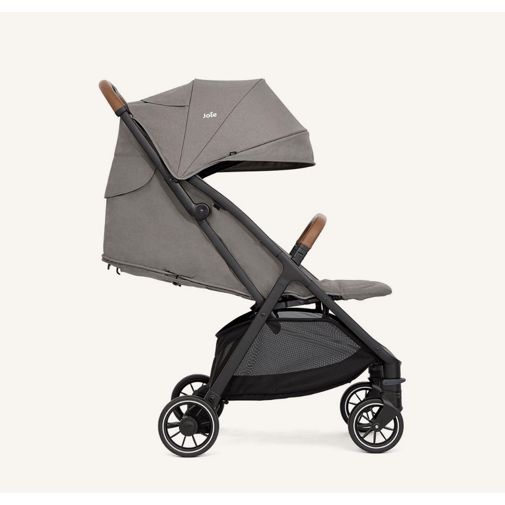 Joie Pact Pro Travel System with i-Snug 2 – Ultra-Lightweight, Compact, Birth to 22kg, Ergonomic Recline, UPF 50+ Canopy & One-Touch Brake