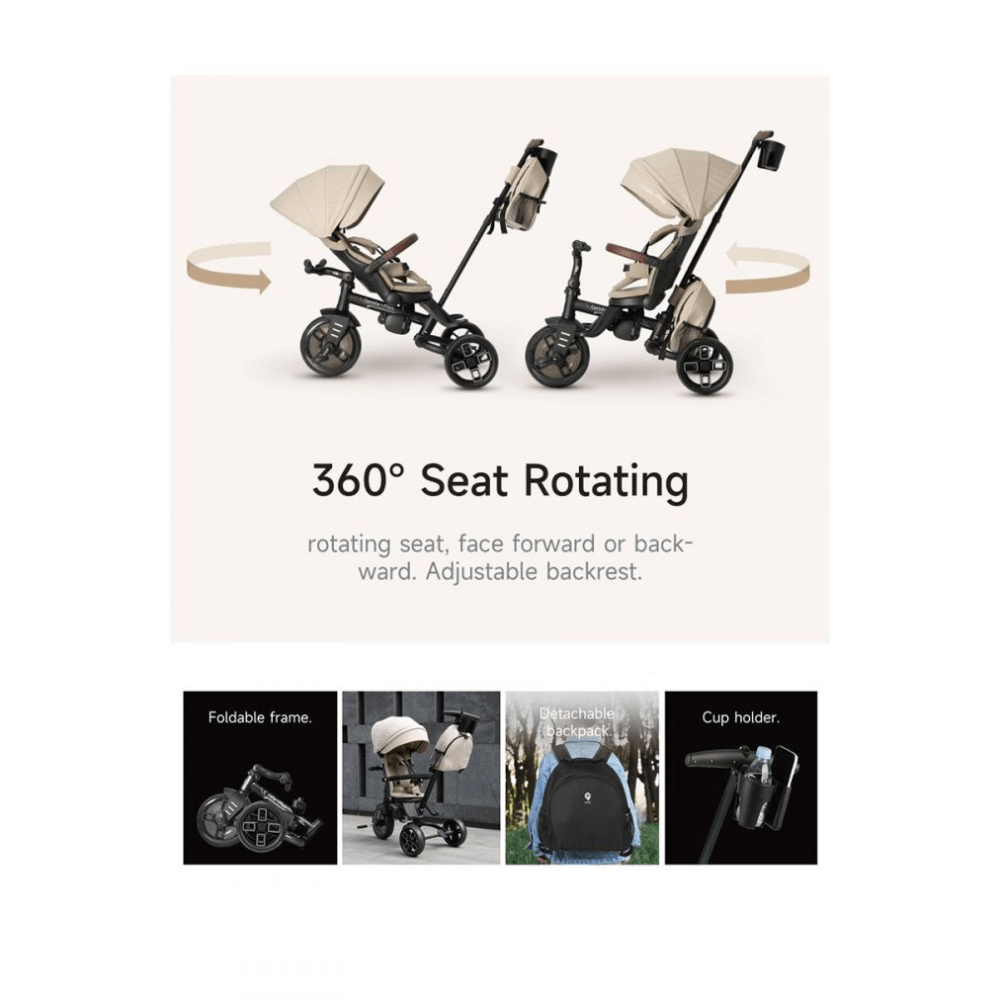 Qplay Trikes Comfo Max 7in1 - 10 to 72 months