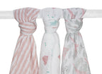 Abracadabra Swaddles (Set of 3) Eiffel Tower