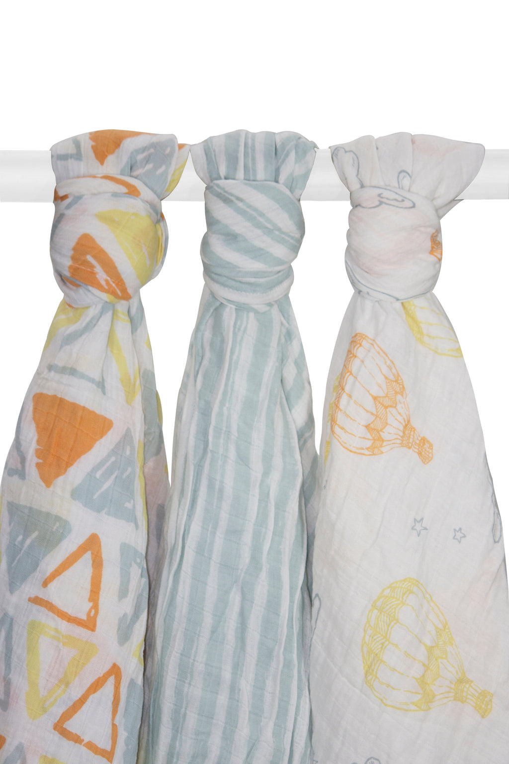 Abracadabra Swaddles (Set of 3) Hot Air Balloon